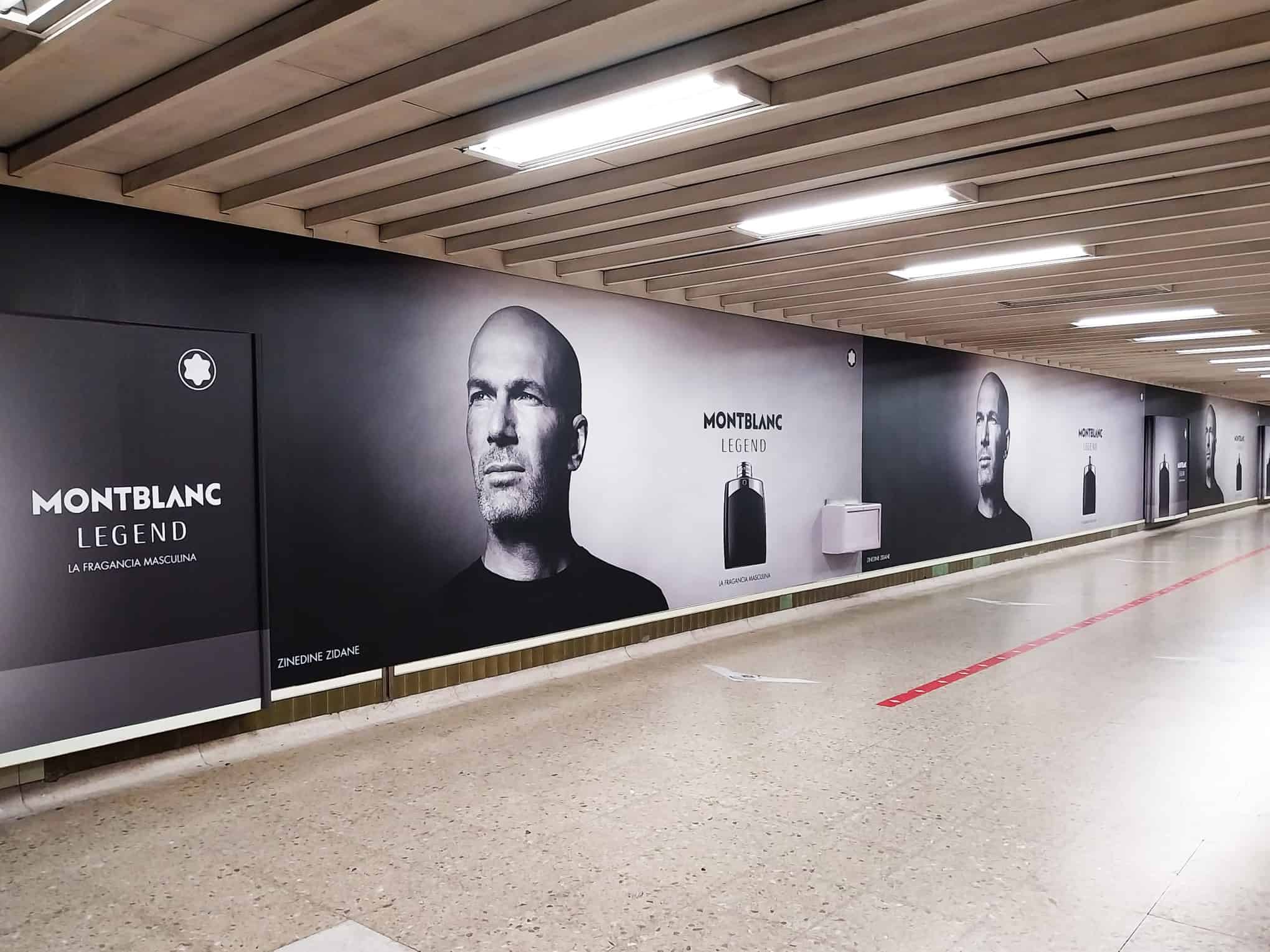 Montblanc Legend + Zidane Outdoor Campaign - Farlabo